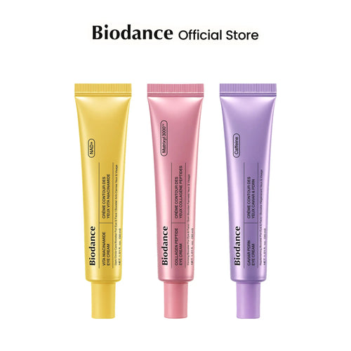 [Biodance Official] MULTI-USE EYE CREAM | Anti-aging, Skin Repair, Even Skin Tone | Collagen Peptide, Caviar PDRN, Vita Niacinamide Eye Cream | Crow's feet, puffy eyes, fine lines & wrinkles - Specifications: Eye Cream Bundle (No Box) | Collagen, PDRN, Vita Eye Cream